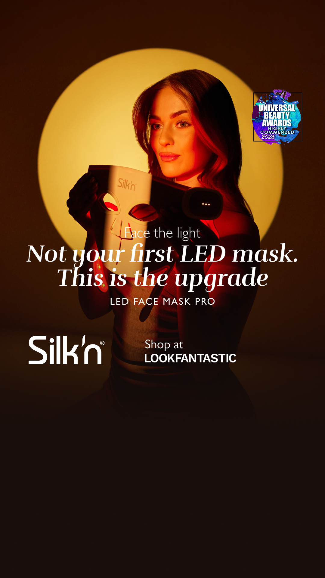 Silk'n Facebook ad