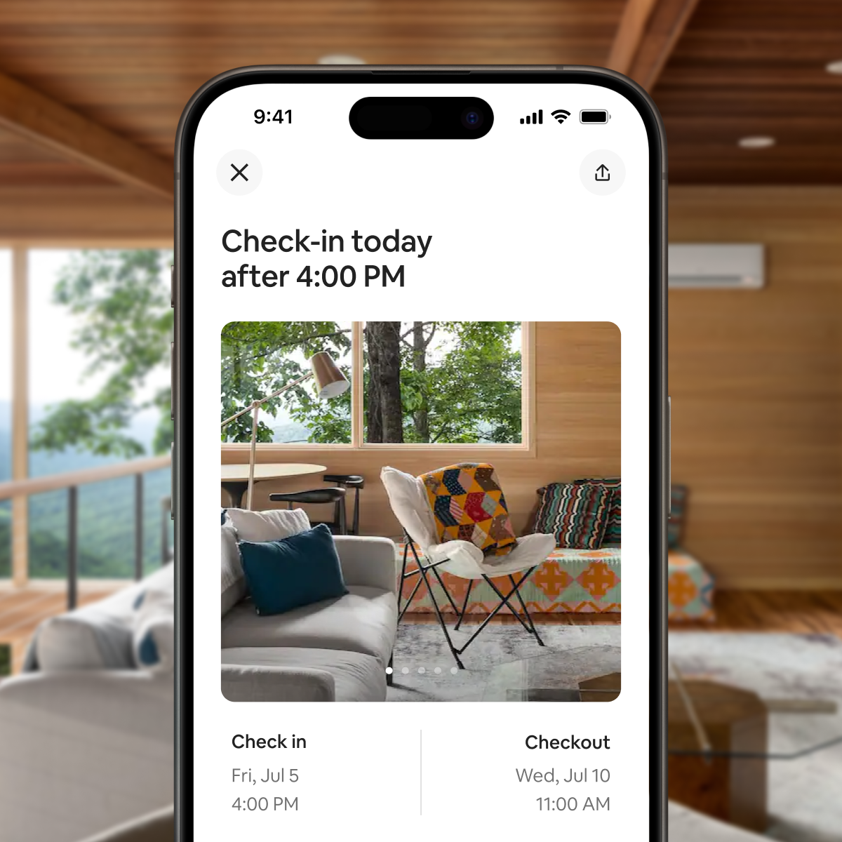 Airbnb Facebook ad