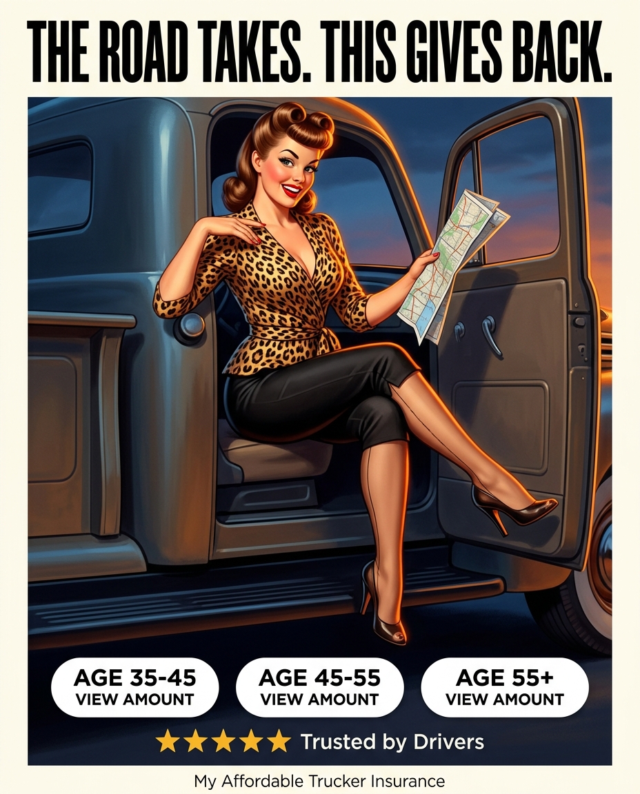 My Affordable Trucker Insurance Facebook ad