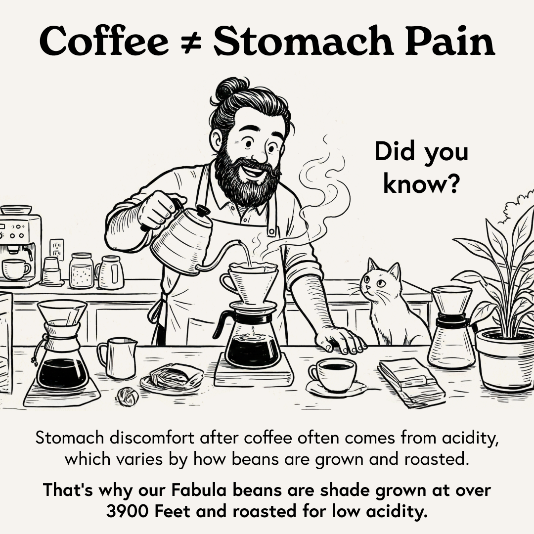 Fabula Coffee Facebook ad