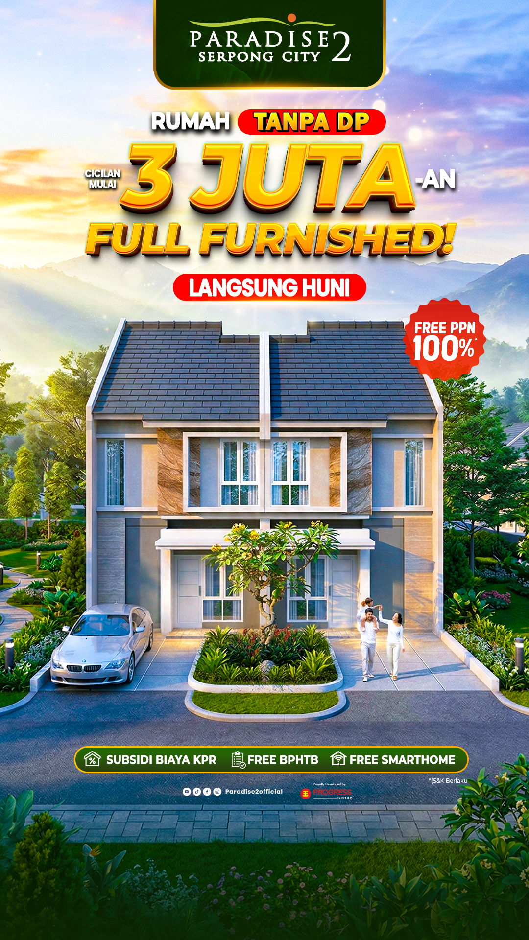 Paradise Serpong City 2 Facebook ad