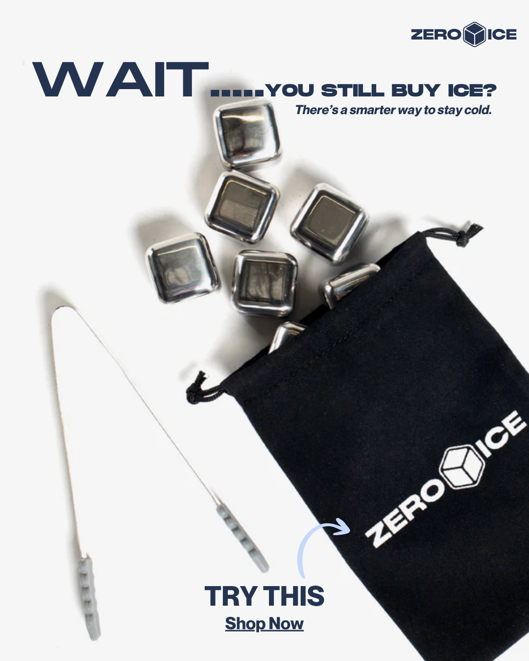 ZERO ICE Facebook ad