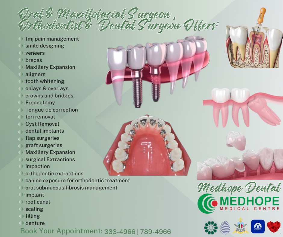 Medhope Medical Centre Facebook ad: A healthy mouth is the foundation of a…