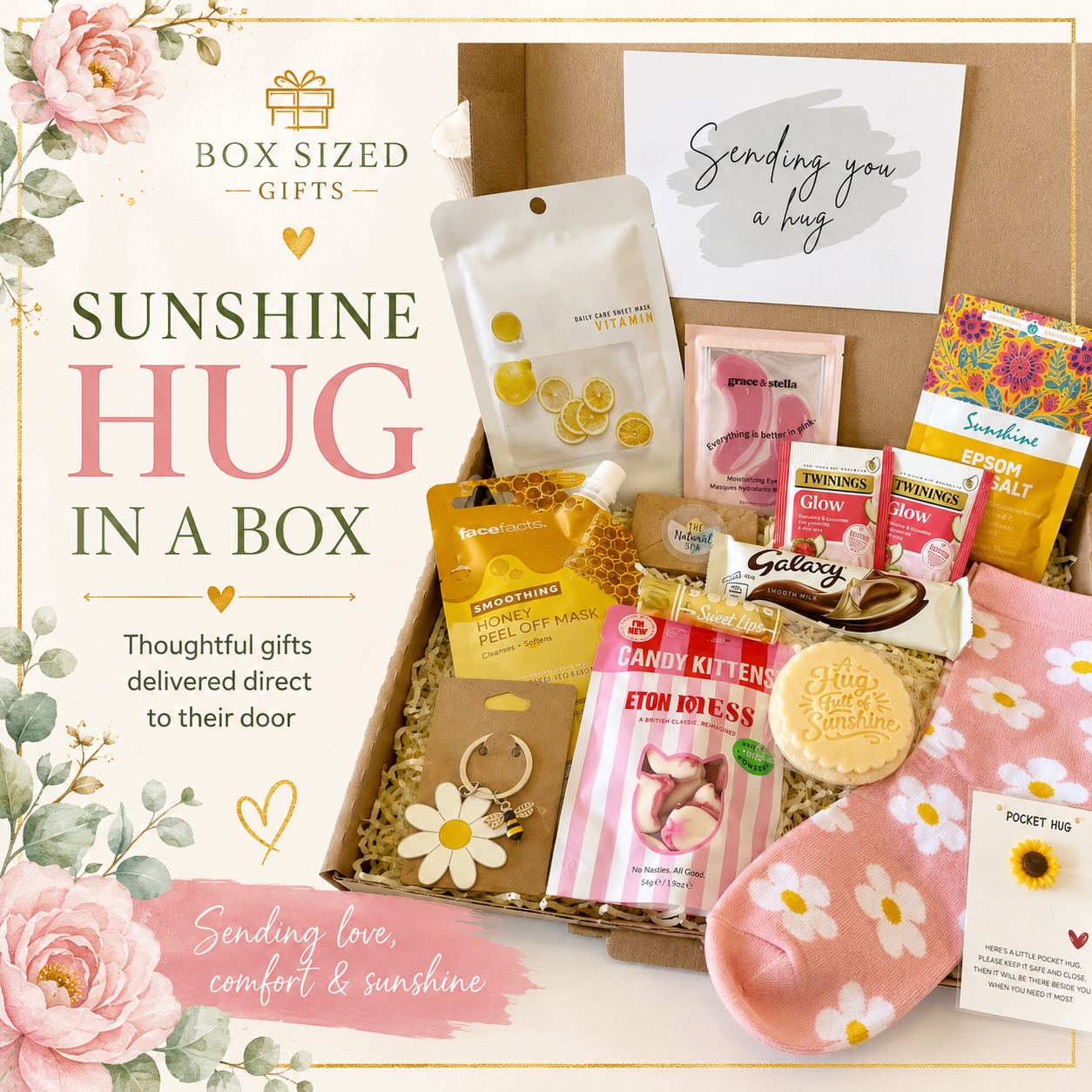 Box Sized Gifts Facebook ad