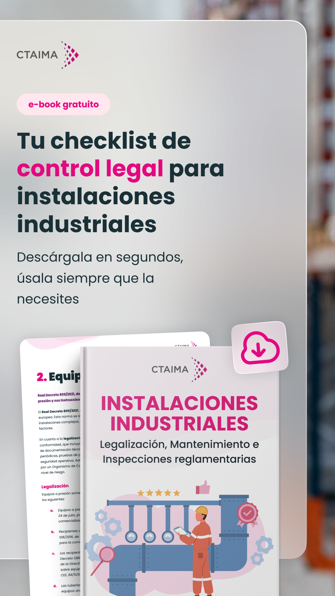 CTAIMA Facebook ad