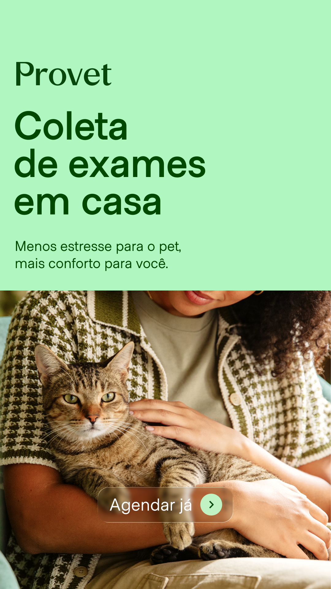 Provet Veterinária Diagnóstica Facebook ad from Apr 24, 2026