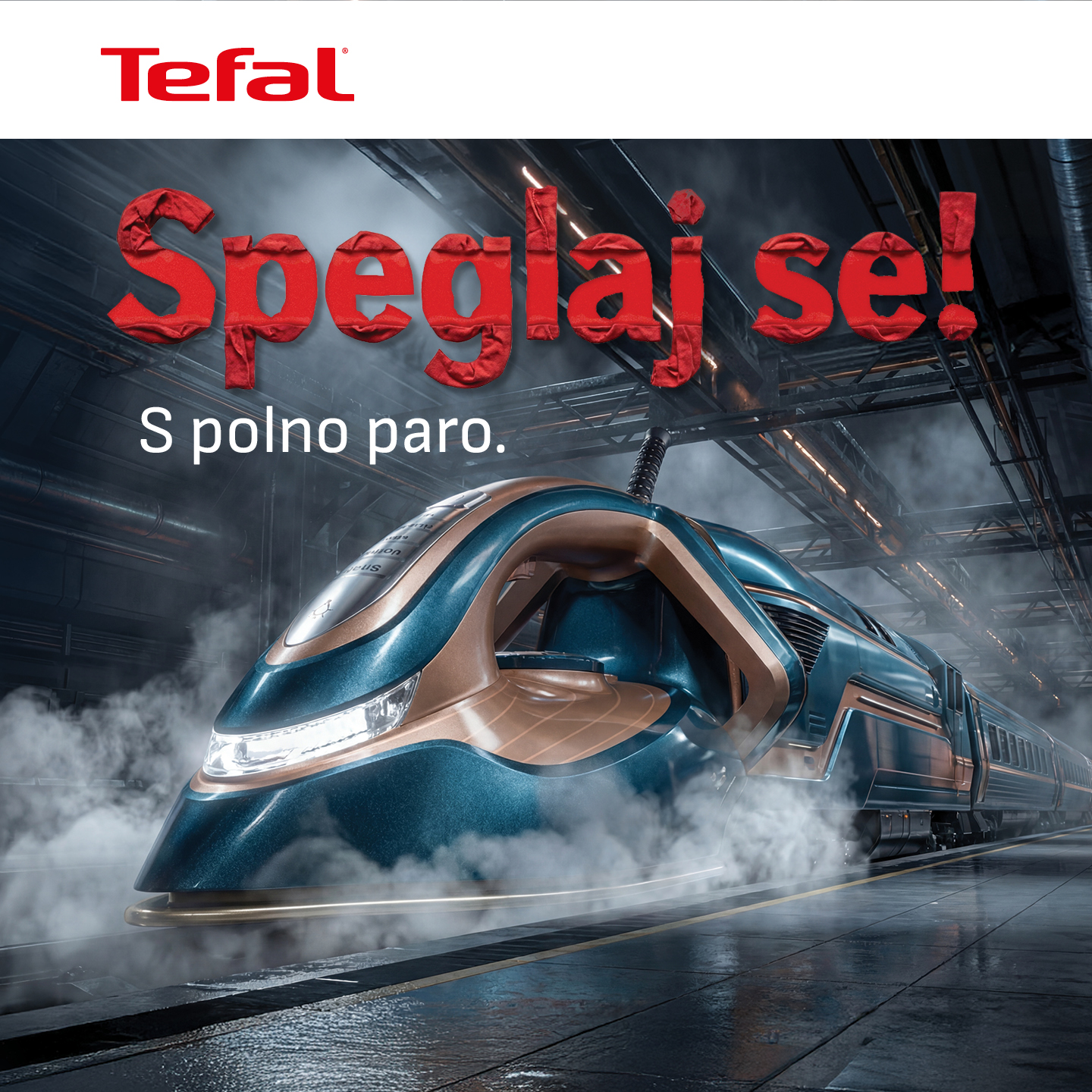Tefal Facebook ad: Je likanje lahko hitrejše, natančnejše in manj naporno?