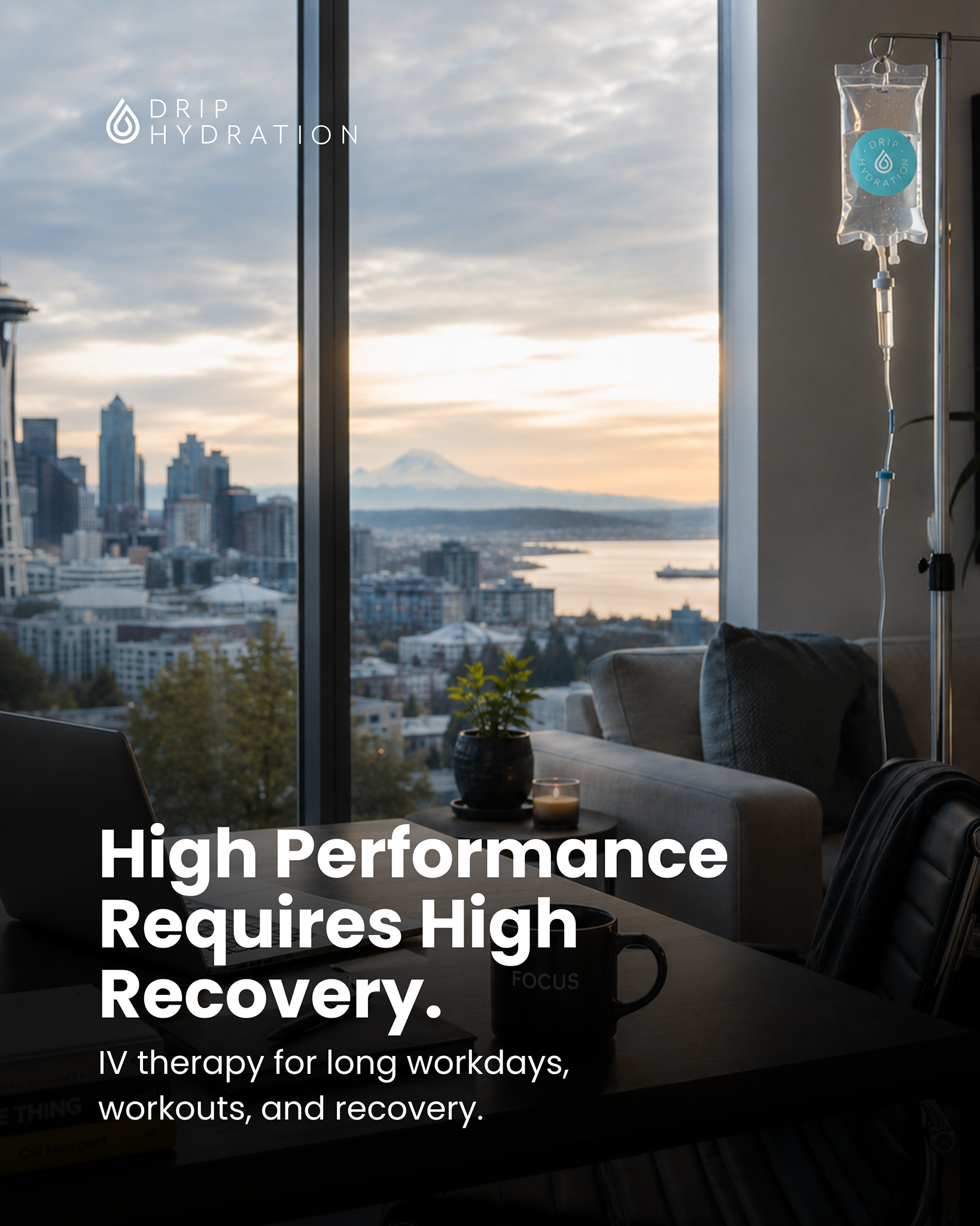 Drip Hydration Facebook ad