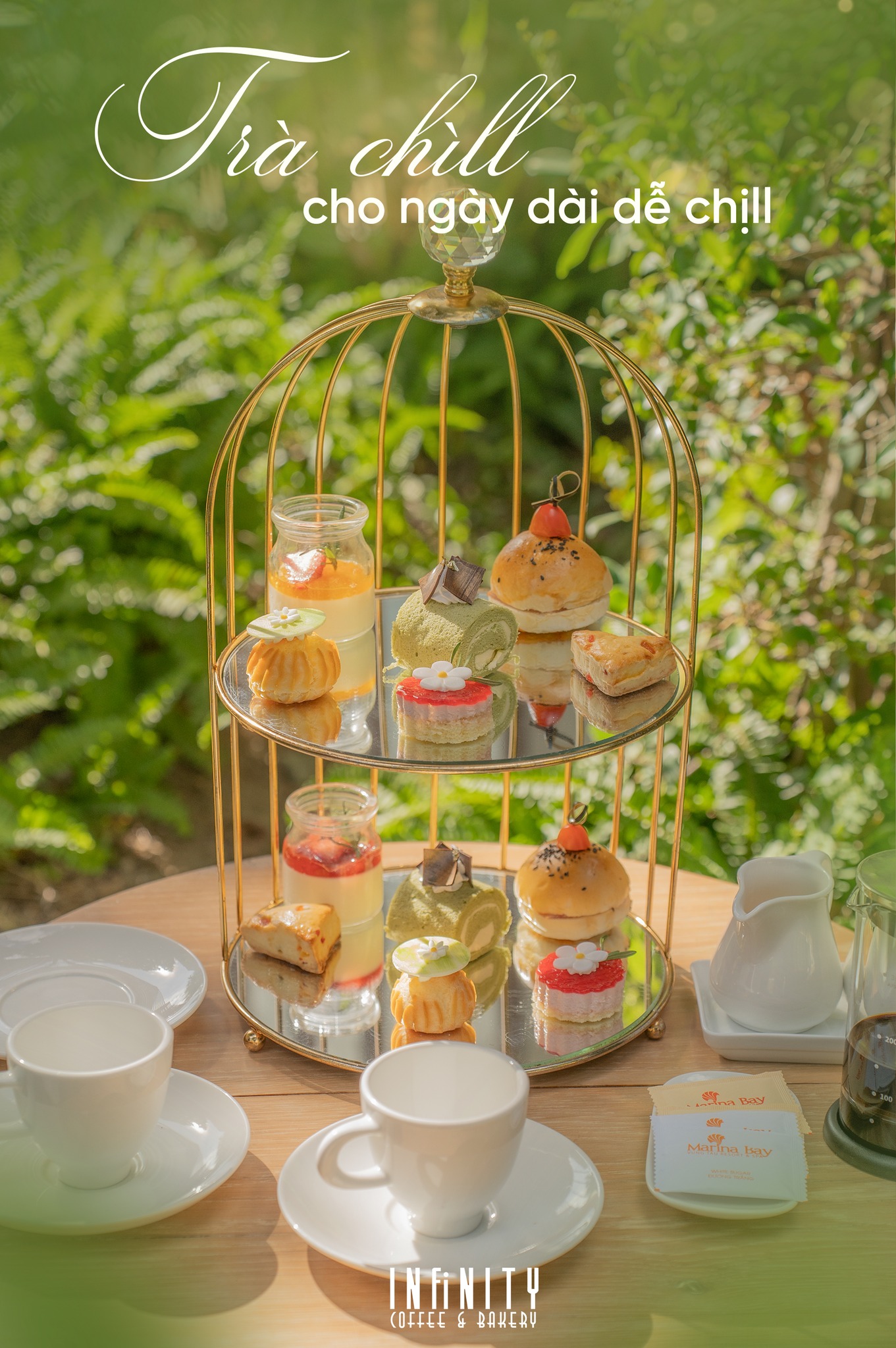 Infinity Coffee & Bakery - Marina Bay Vung Tau Resort & Spa Facebook ad: 𝑻𝒓𝒂̀ 𝒄𝒉𝒊̀𝒍𝒍 𝒄𝒉𝒐 𝒏𝒈𝒂̀𝒚 𝒅𝒂̀𝒊 𝒅𝒆̂̃…