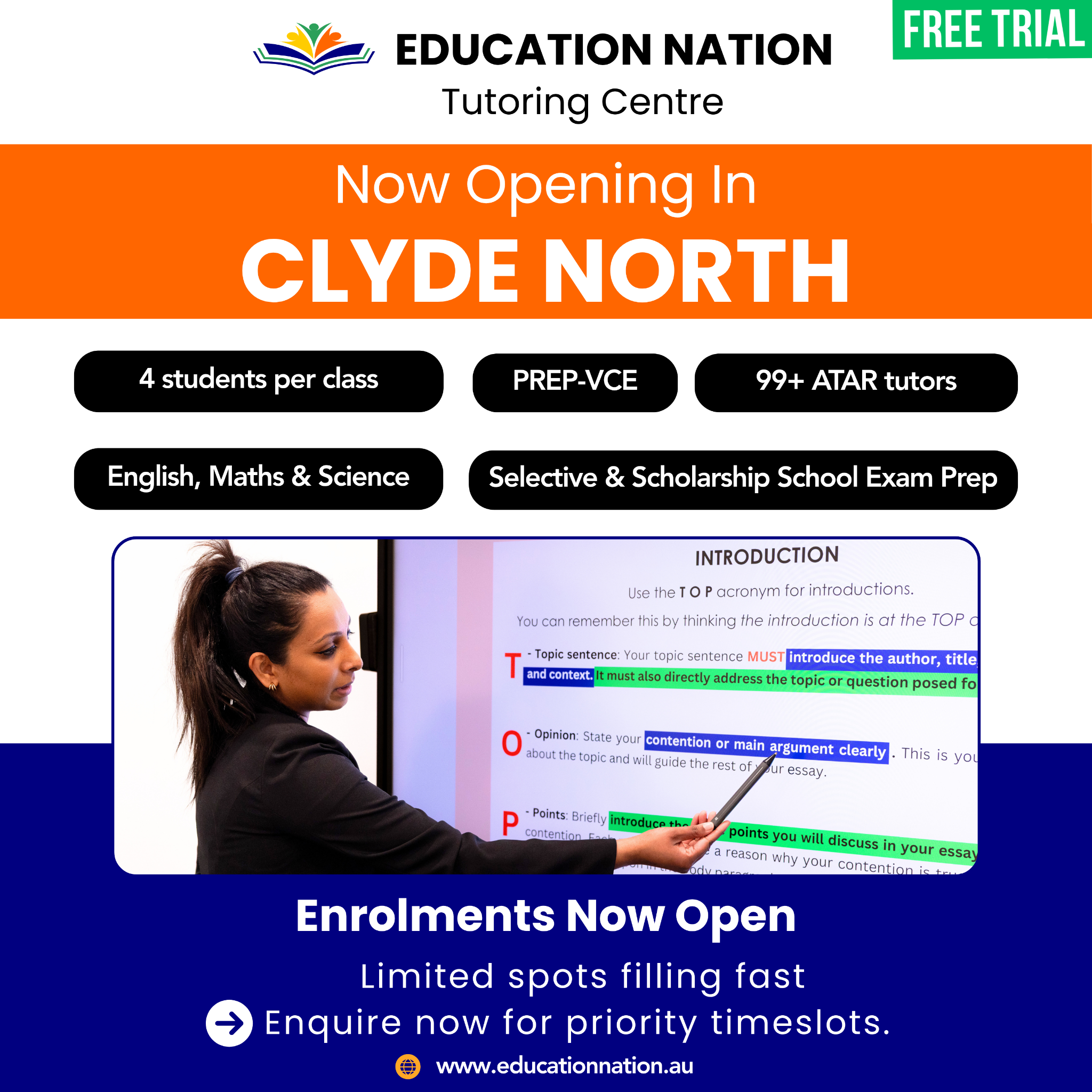 Education Nation Facebook ad