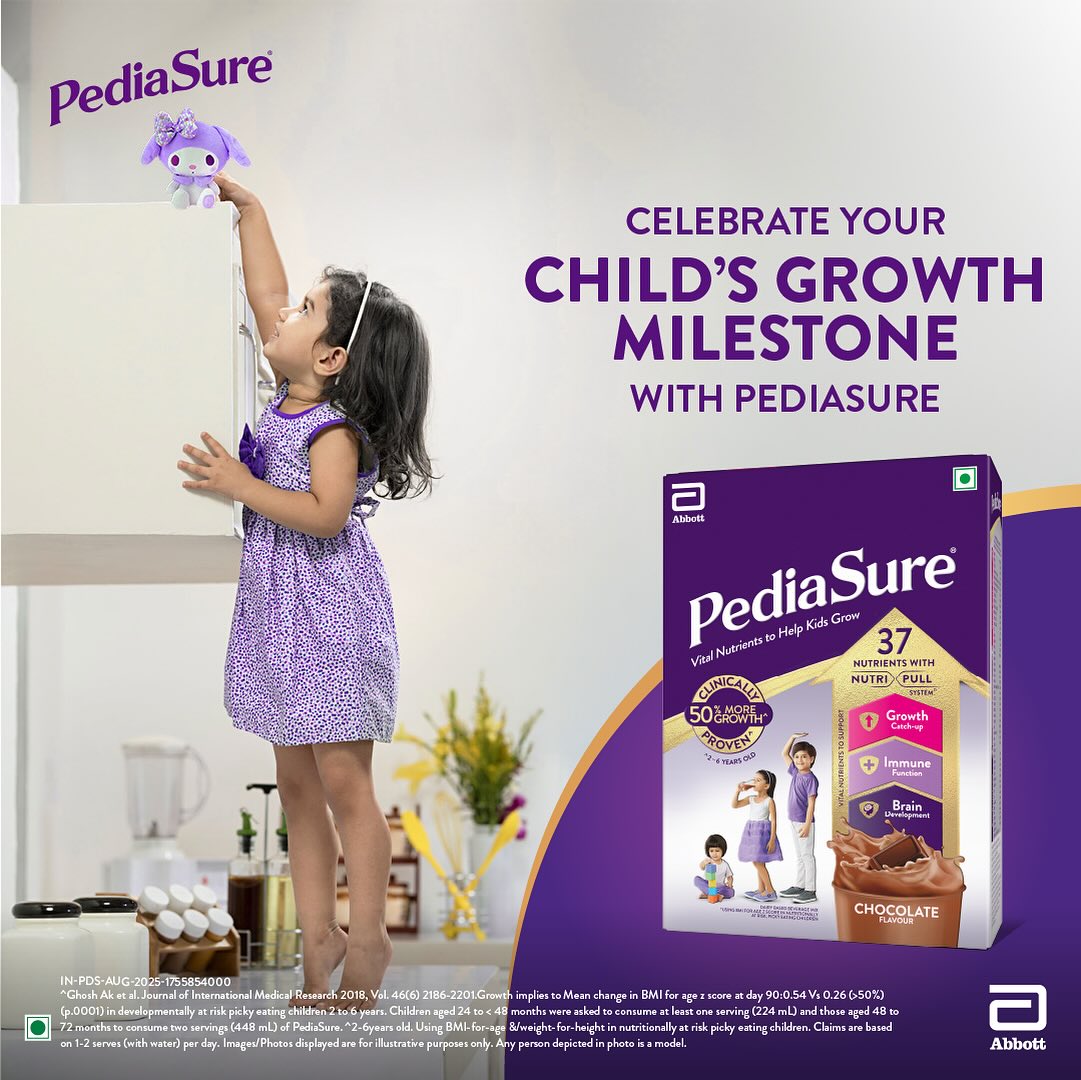 PediaSure India Facebook ad: Pediasure Nutritional Drink Powder, Vanilla…