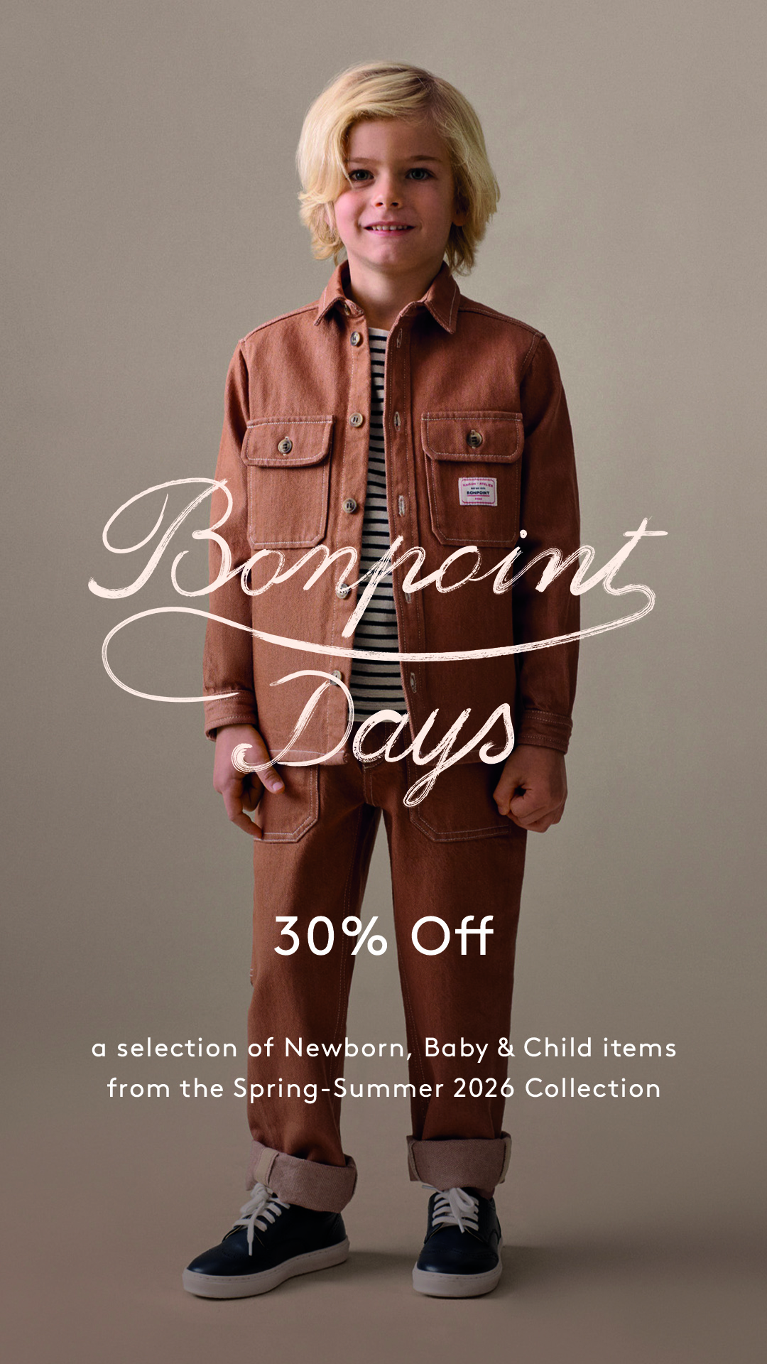 Bonpoint Facebook ad