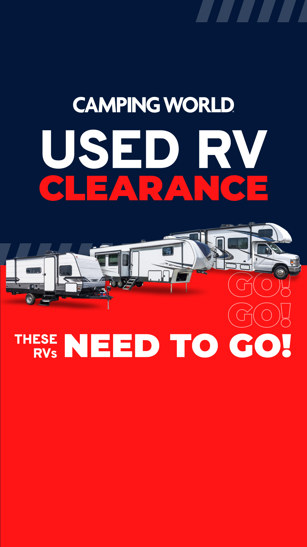 Camping World Facebook ad