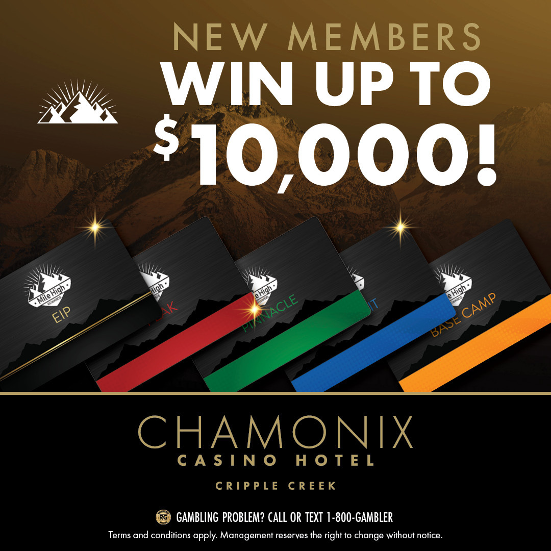 Chamonix Casino Resort Facebook ad from May 13, 2026