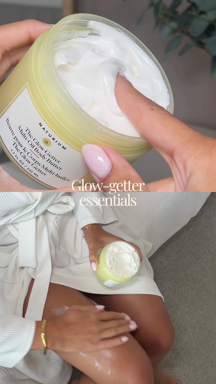 Naturium Facebook ad: My go-to body care routine for healthy-looking, glowing…