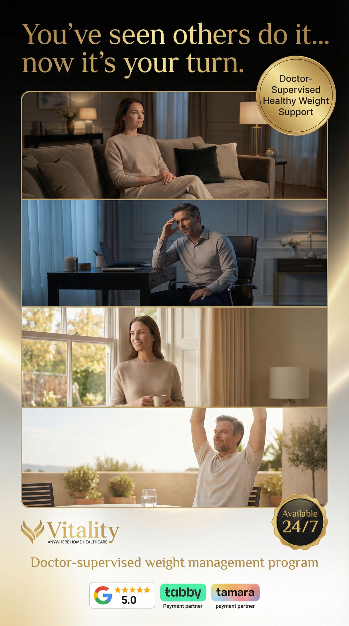 Vitality Anywhere Facebook ad from Dec 7, 2025