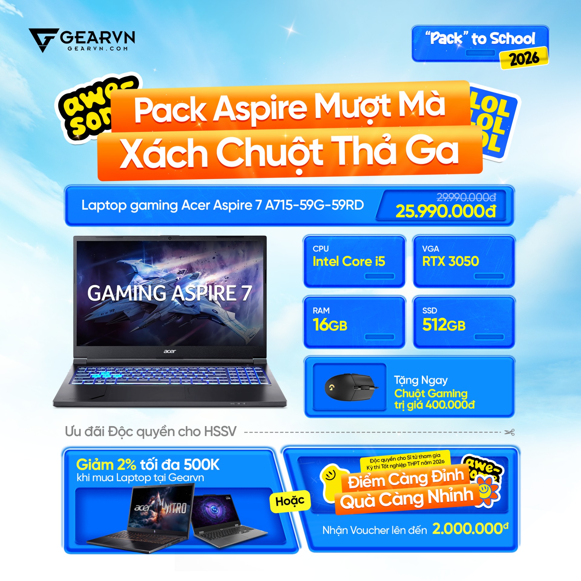 Gearvn Facebook ad
