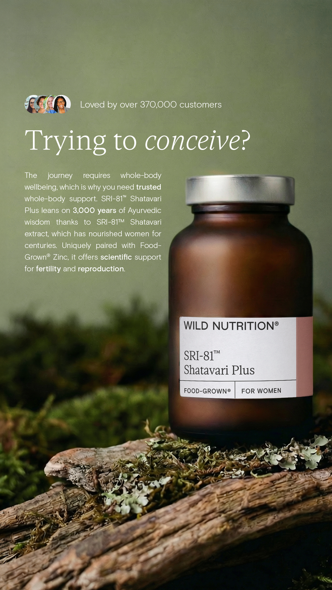 Wild Nutrition Facebook ad