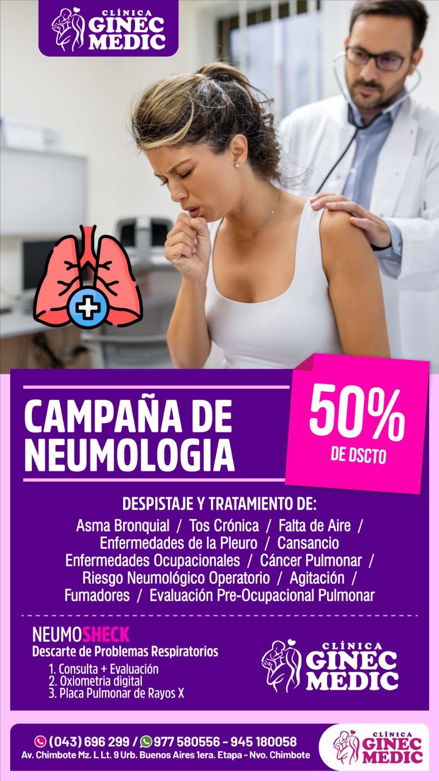 GINEC MEDIC Facebook ad