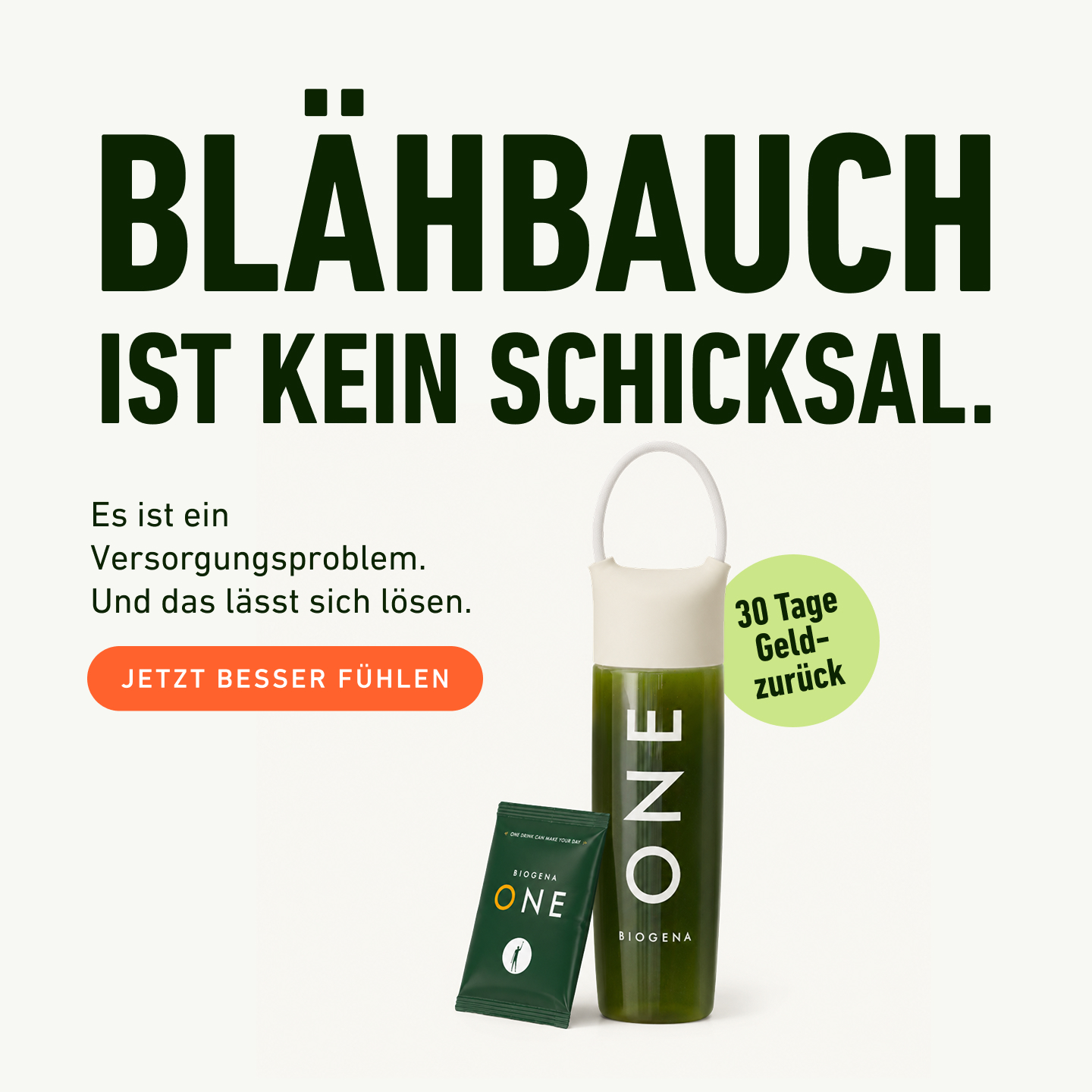 BIOGENA ONE Facebook ad