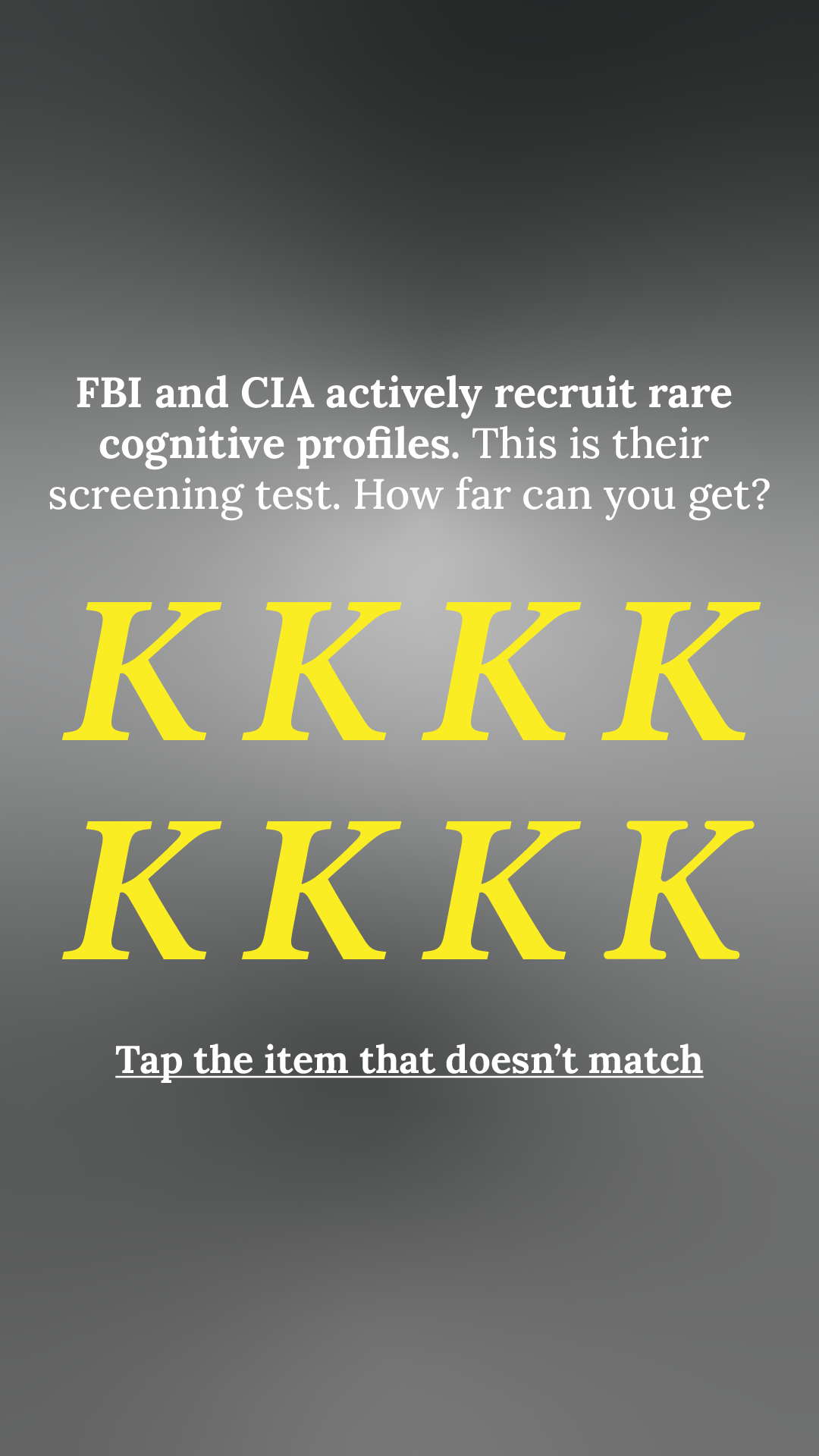 Brain Health Check Facebook ad