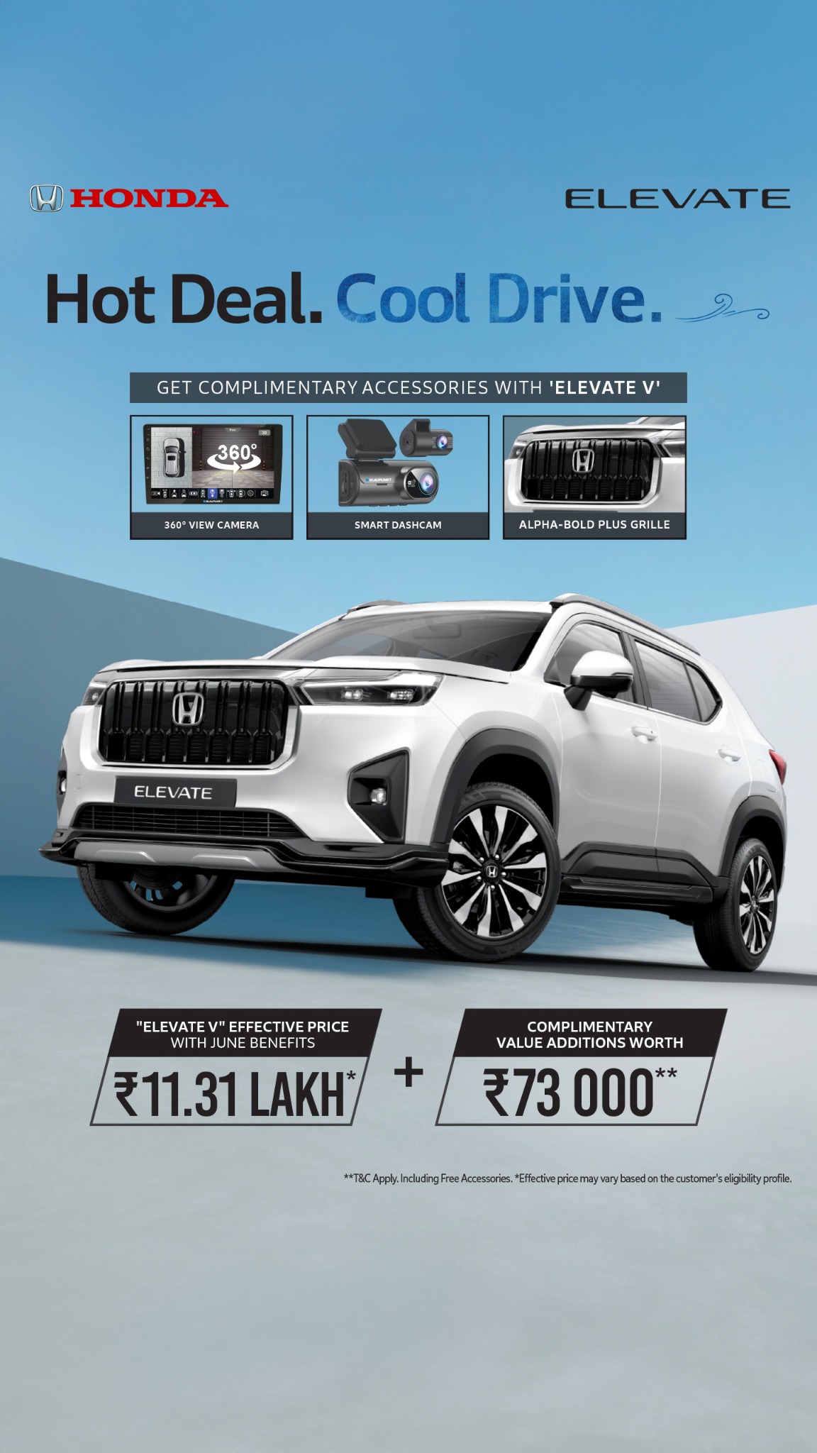 Honda Car India Facebook ad
