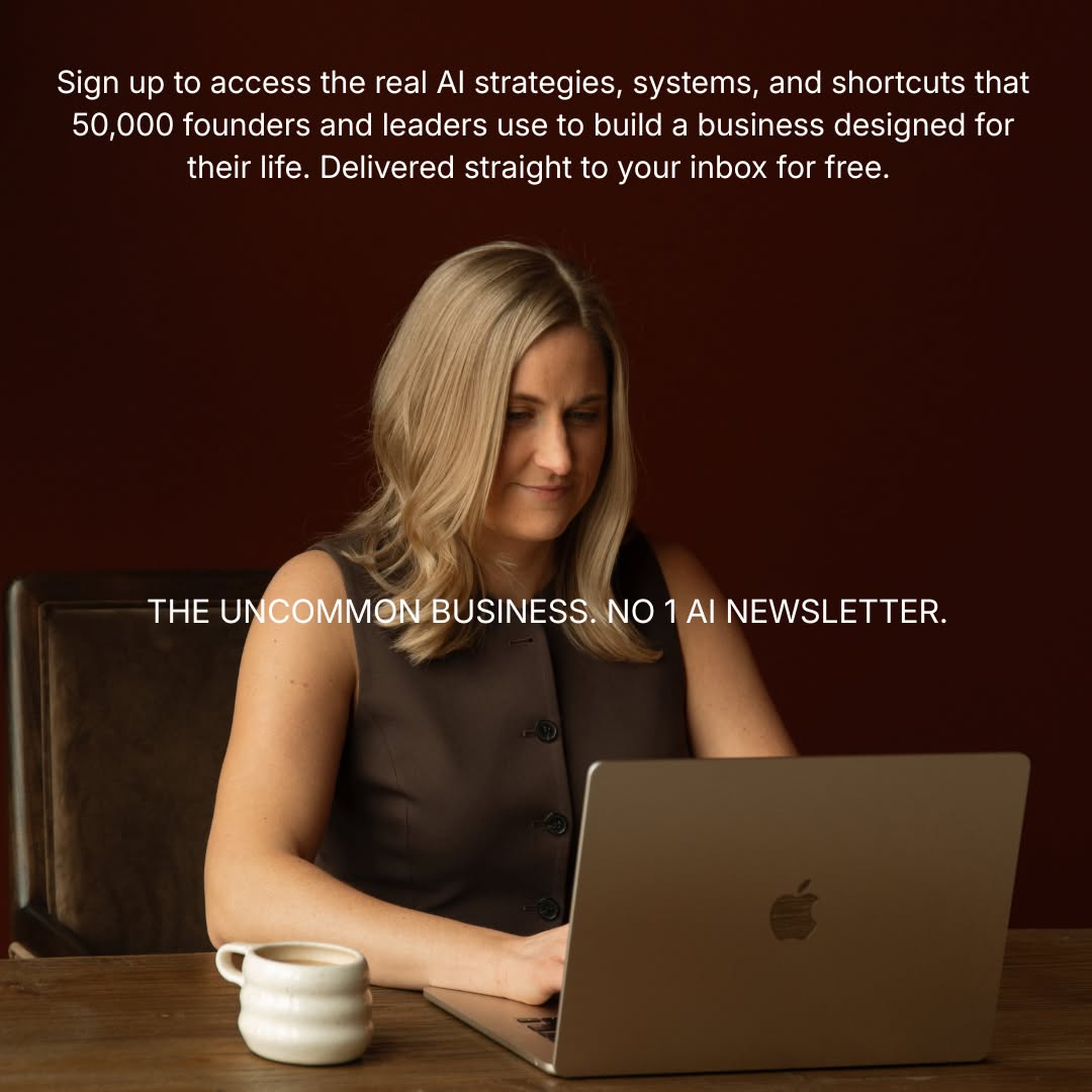 The Uncommon Business Facebook ad