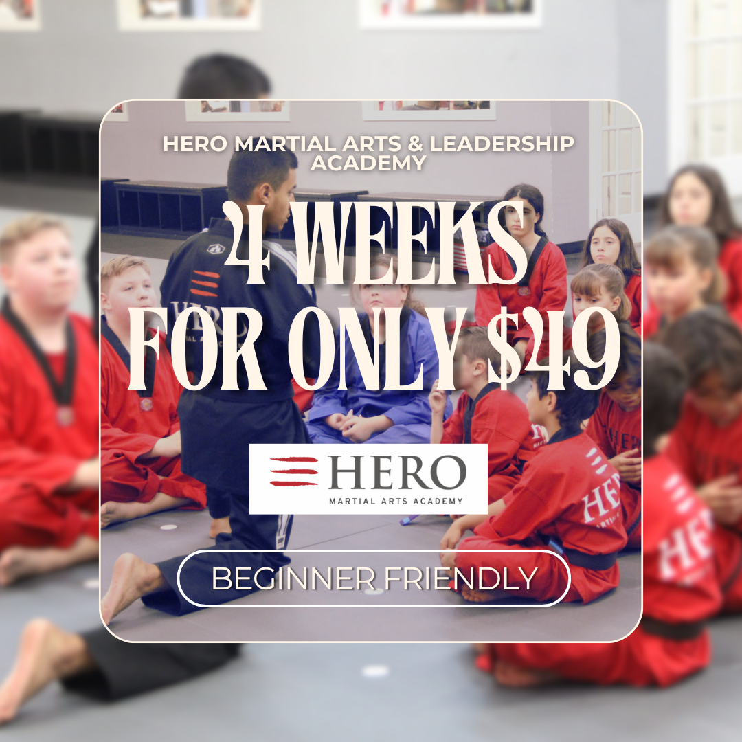 Hero Martial Arts & Leadership Academy Facebook ad