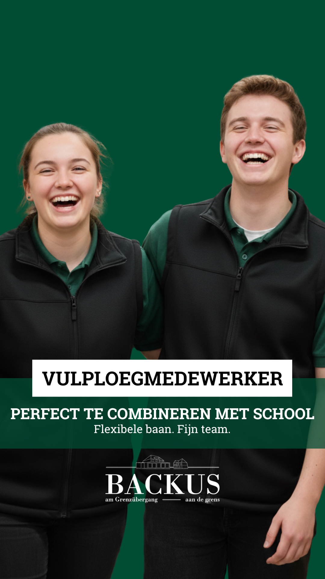 Backus aan de Grens Facebook ad from Feb 11, 2026