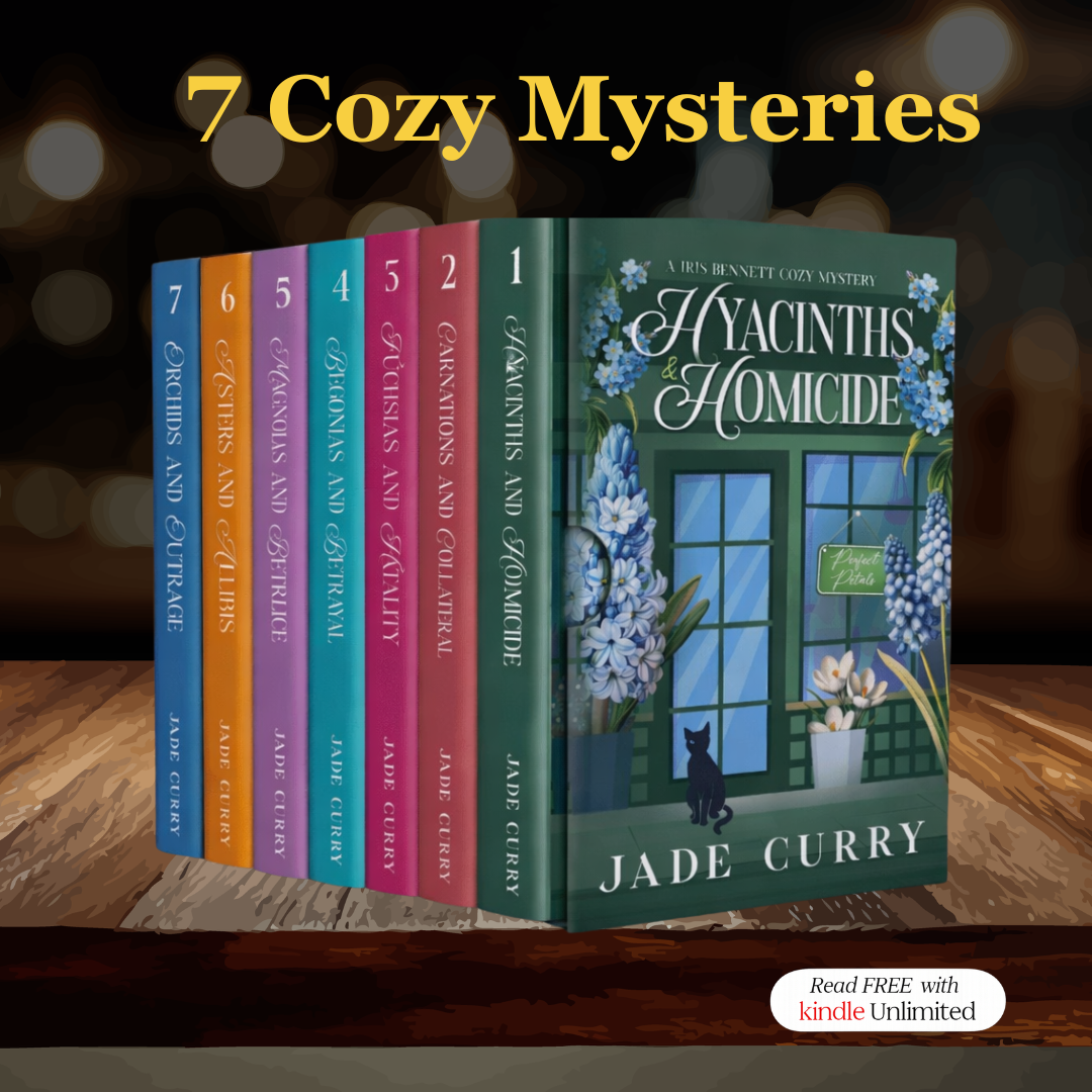 Jade Curry Cozy Mystery Facebook ad