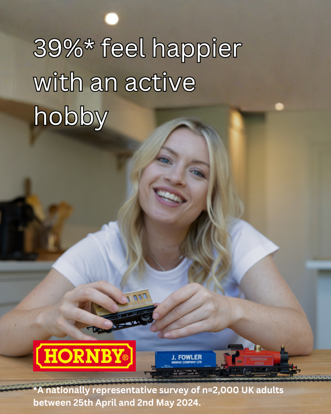 Hornby Model Railways Facebook ad: Discover Hornby