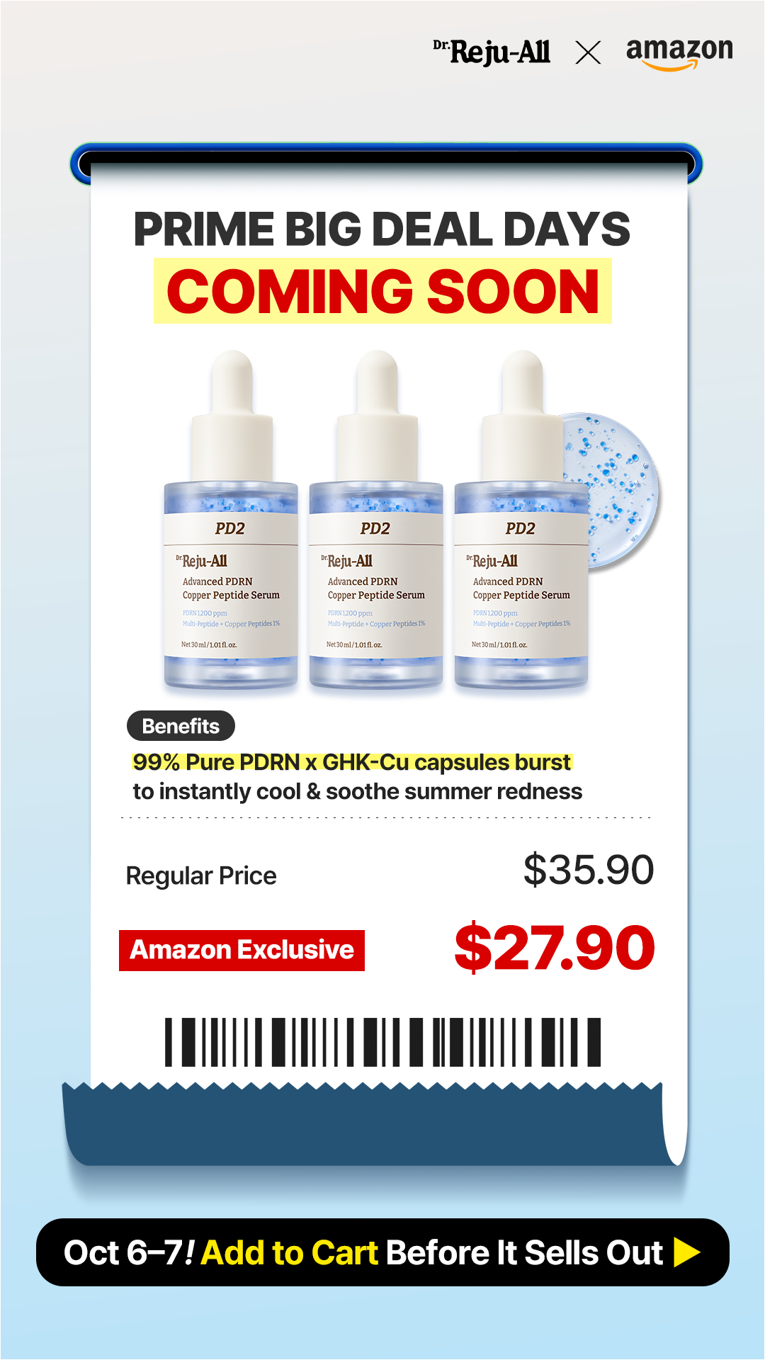 Dr.Reju-All Facebook ad: PRIME BIG DEAL DAYS Dr.Reju-All Special Price!