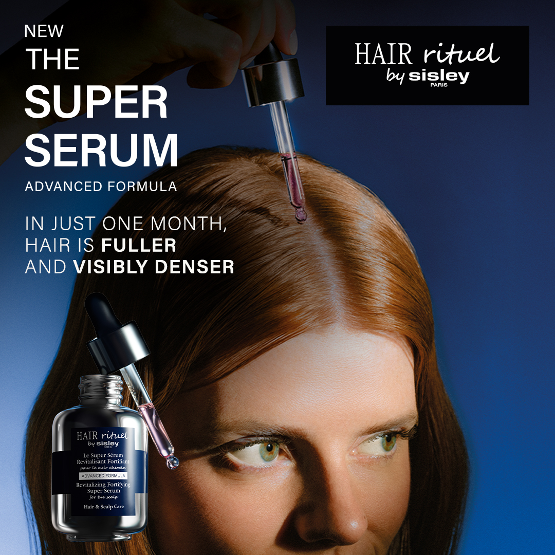 Hair Rituel by Sisley Facebook ad: 76% Thicker Hair