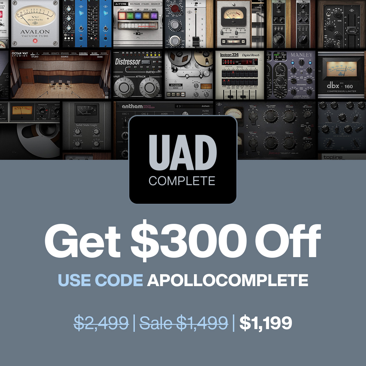 Universal Audio Facebook ad