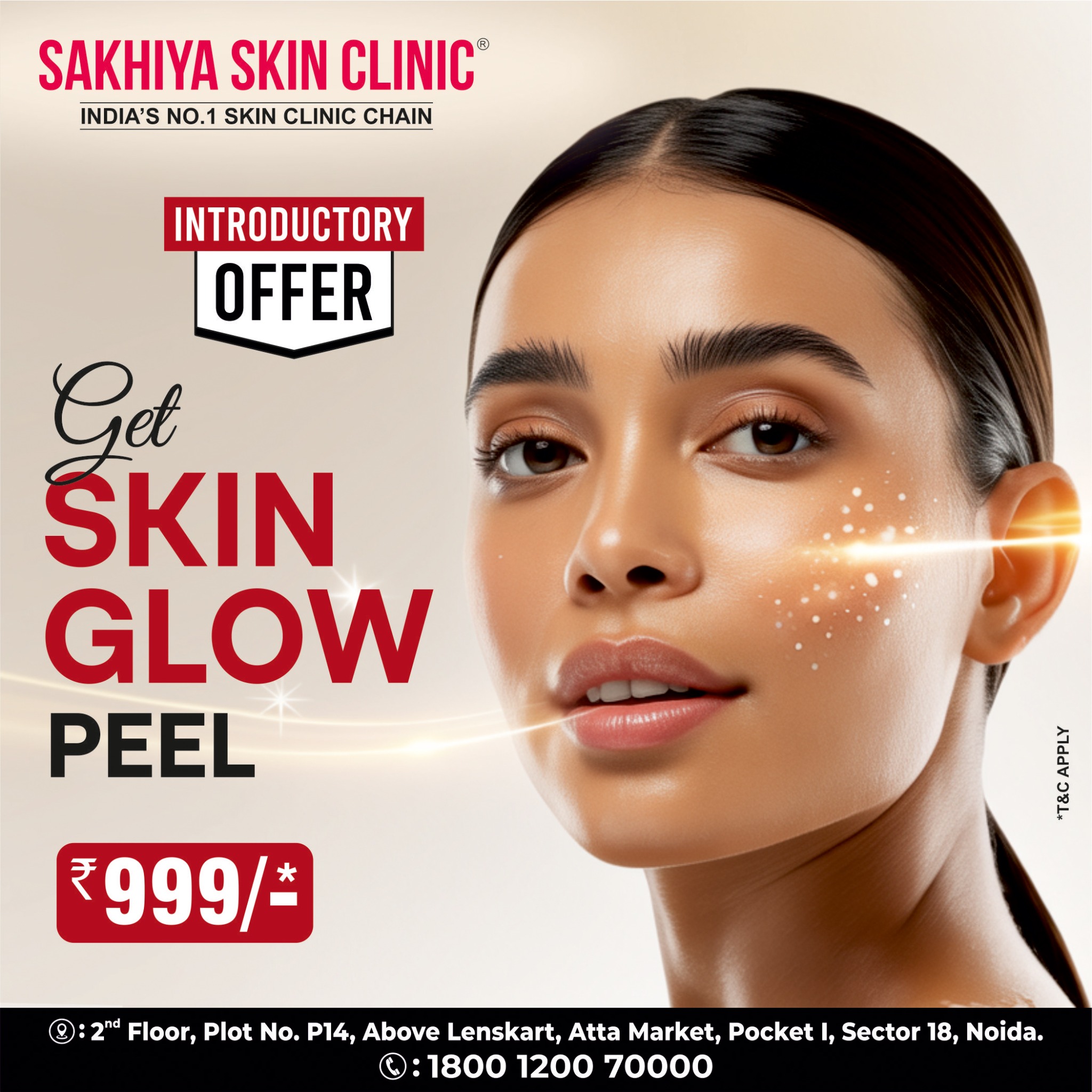 Sakhiya Skin Clinic Facebook ad