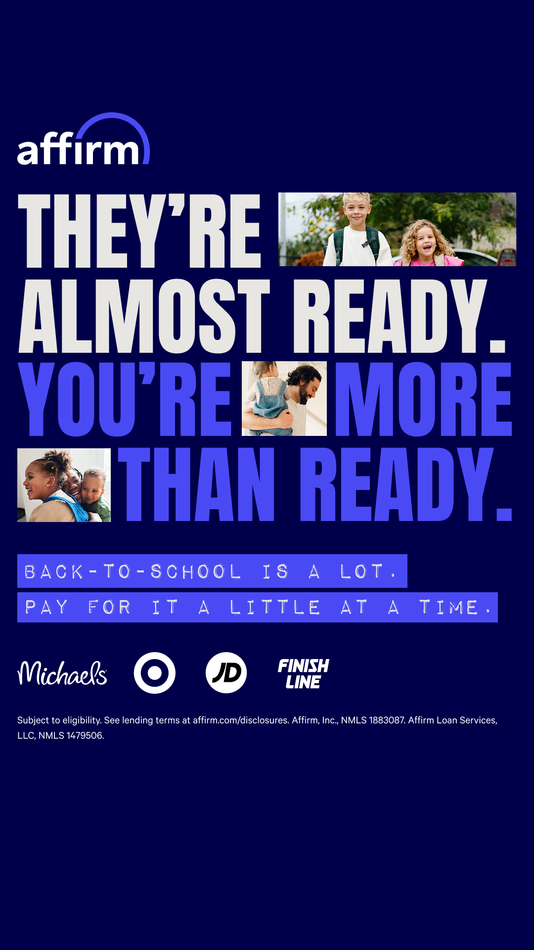Affirm Facebook ad