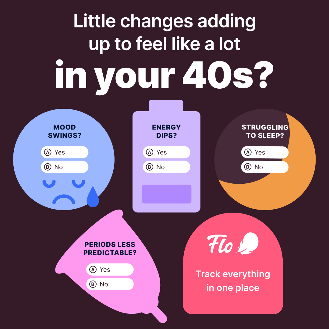 Flo App Facebook ad