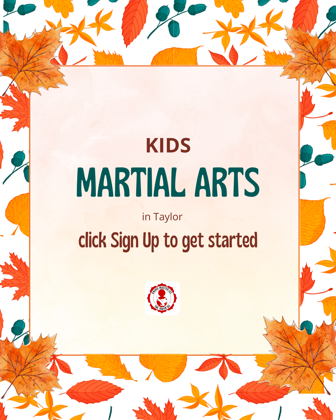 Grand Master Lee Tae Kwon Do Facebook ad