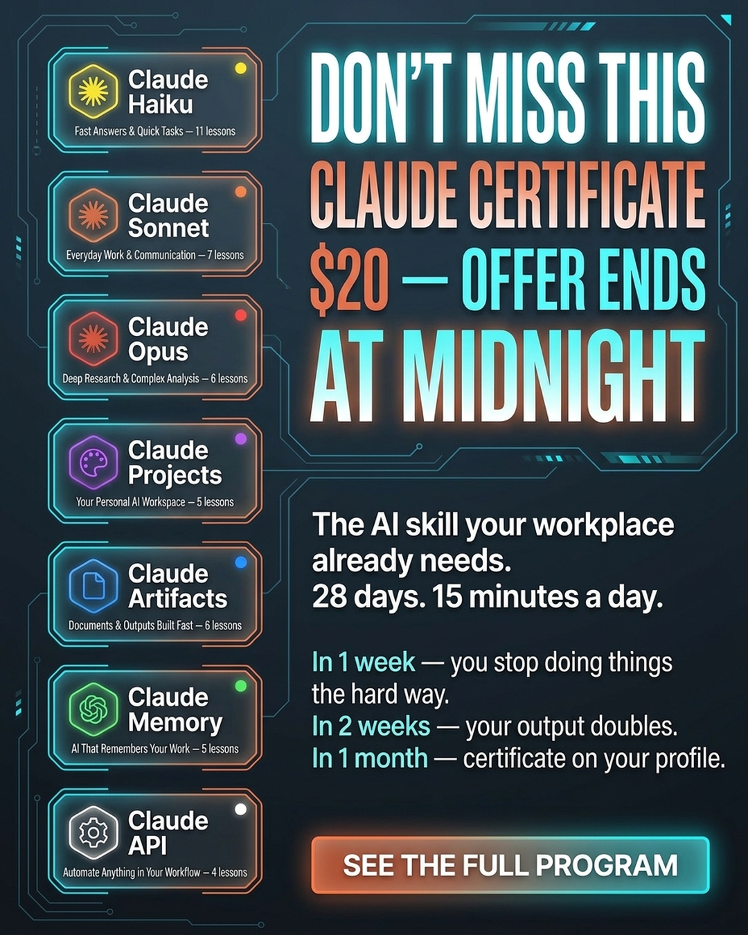 AI Simplified Facebook ad