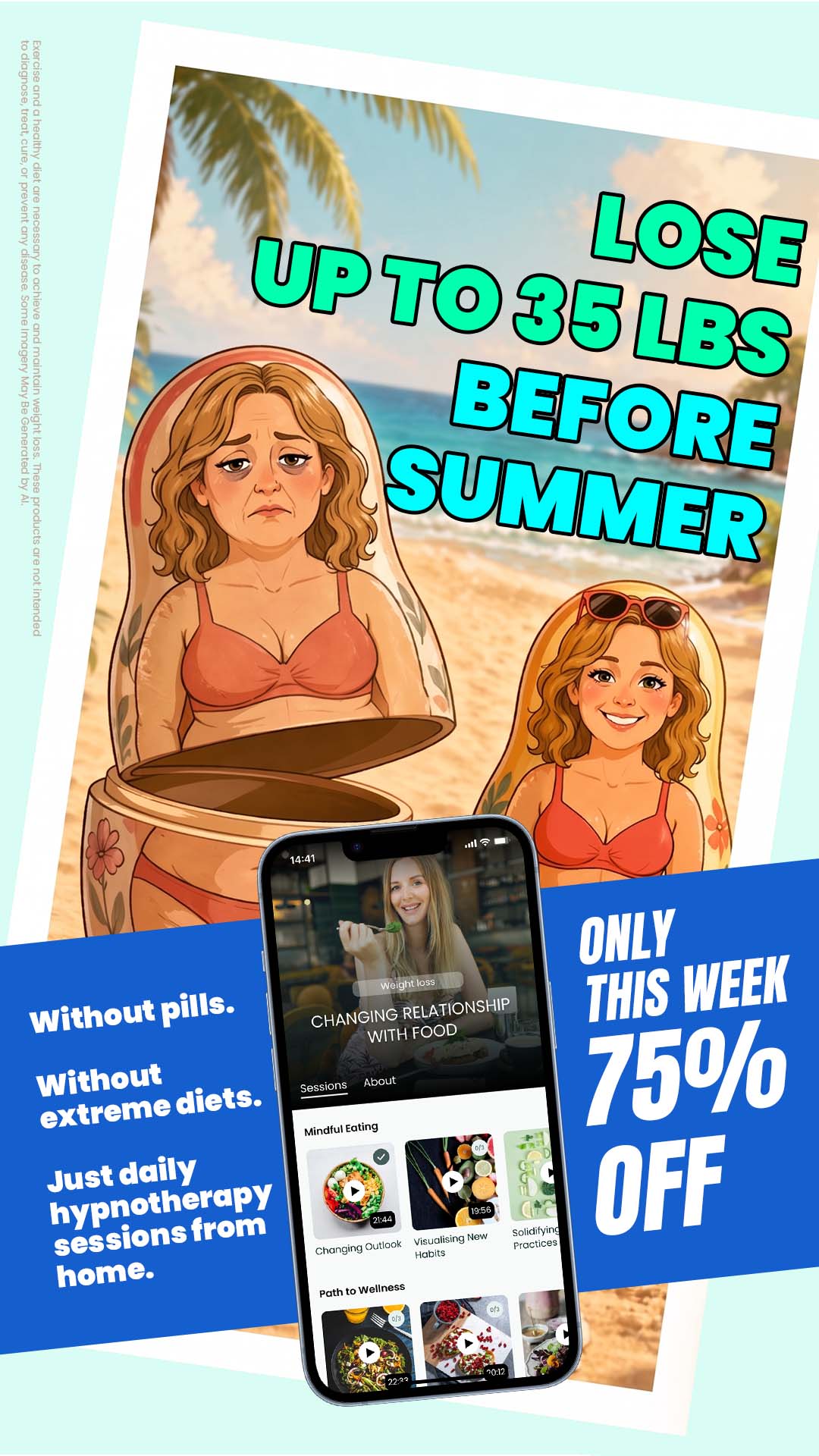 Hypnozio: power of hypnotherapy Facebook ad