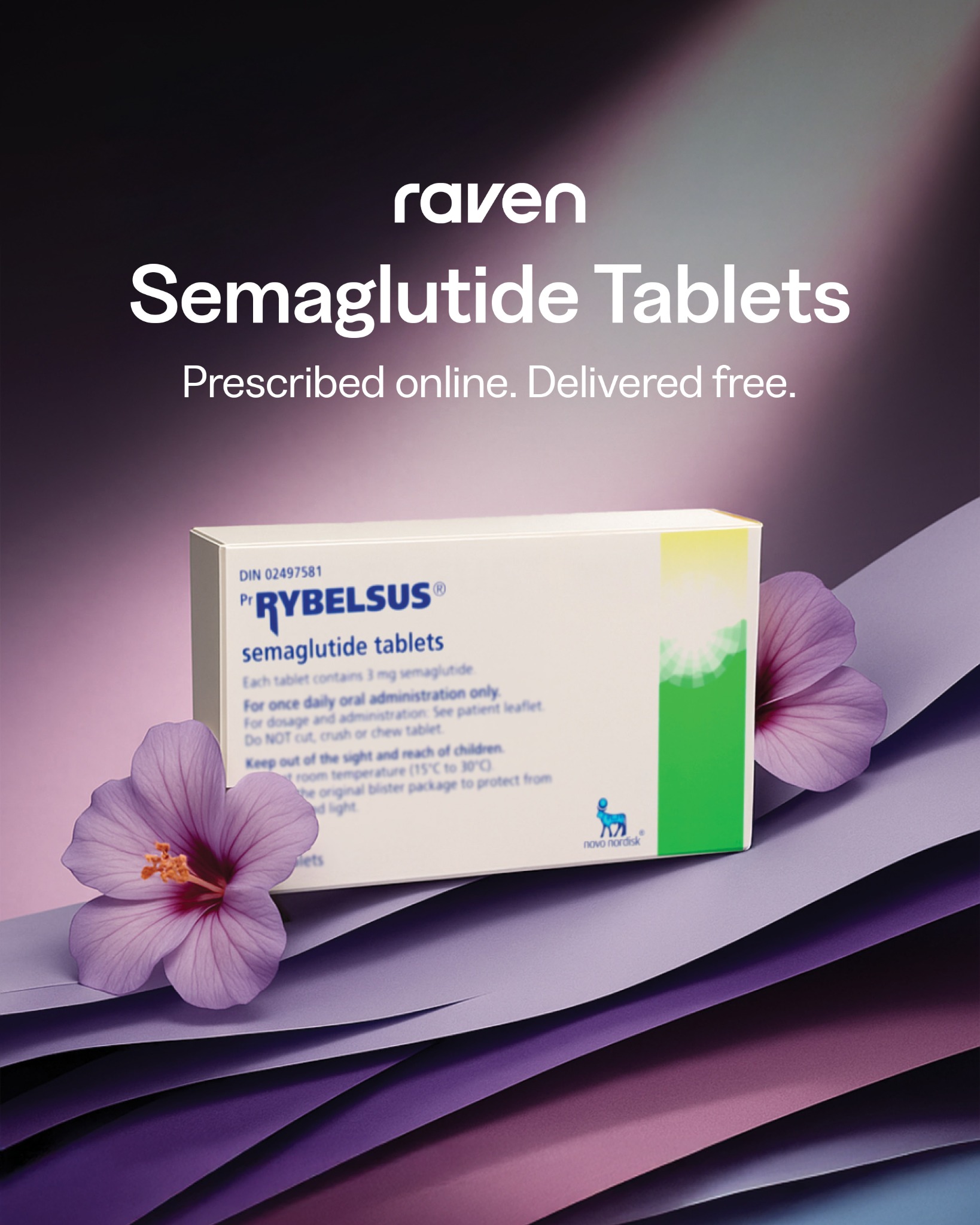 Get Raven Facebook ad