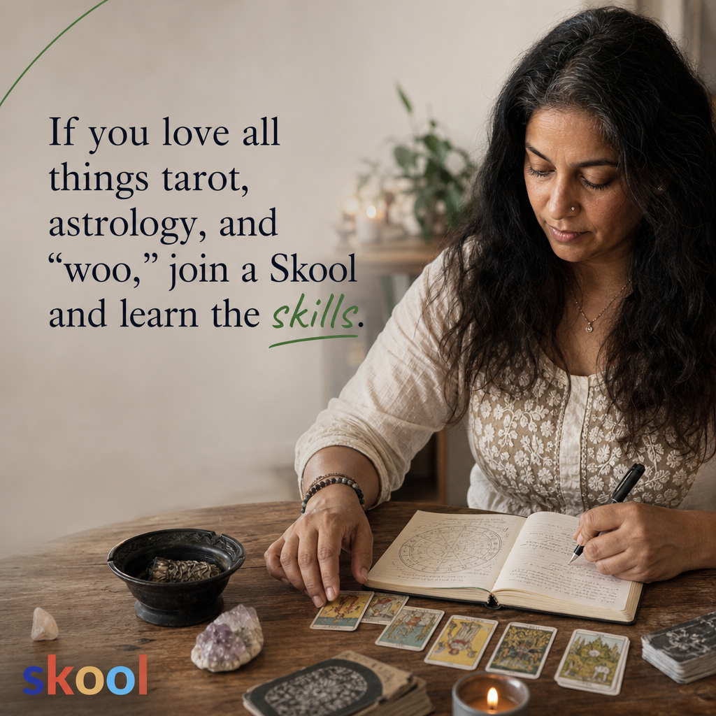 Skool Facebook ad