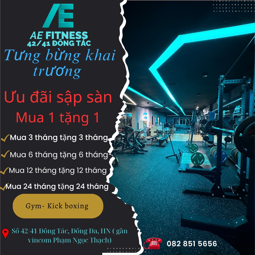 AE Fitness Đông Tác Facebook ad