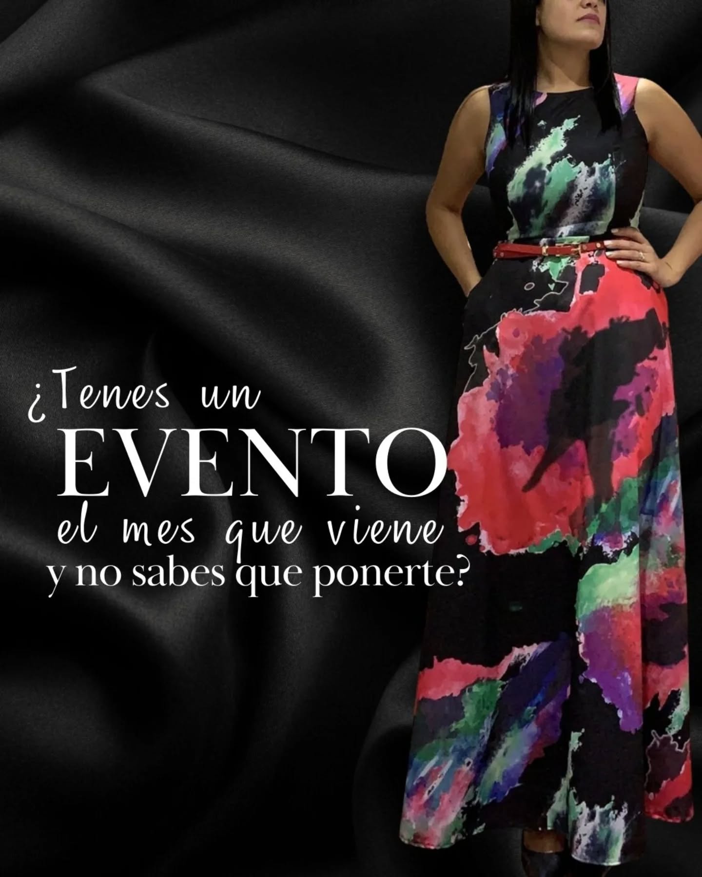 Justina Facebook ad: ¿Viste cuando tenés un evento y en lugar…