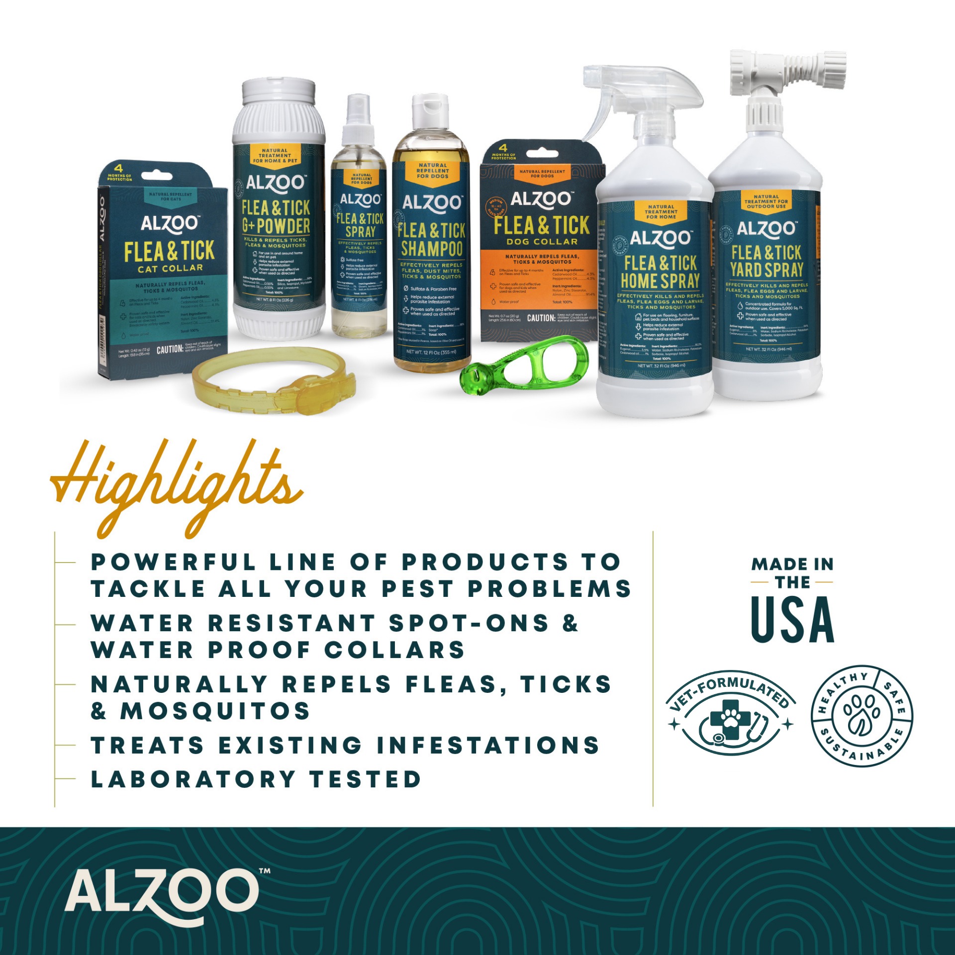 Alzoo Pet Products Facebook ad from Jun 11, 2026