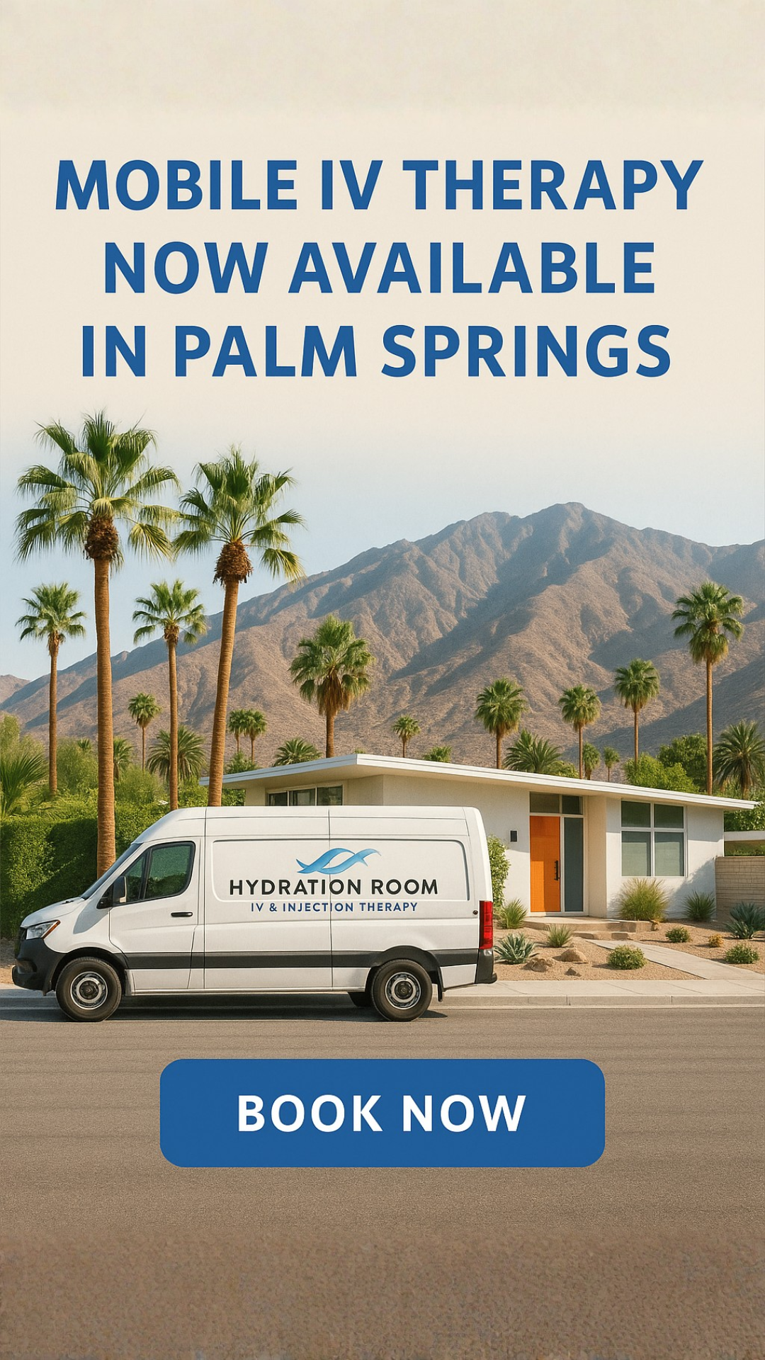 Hydration Room Facebook ad