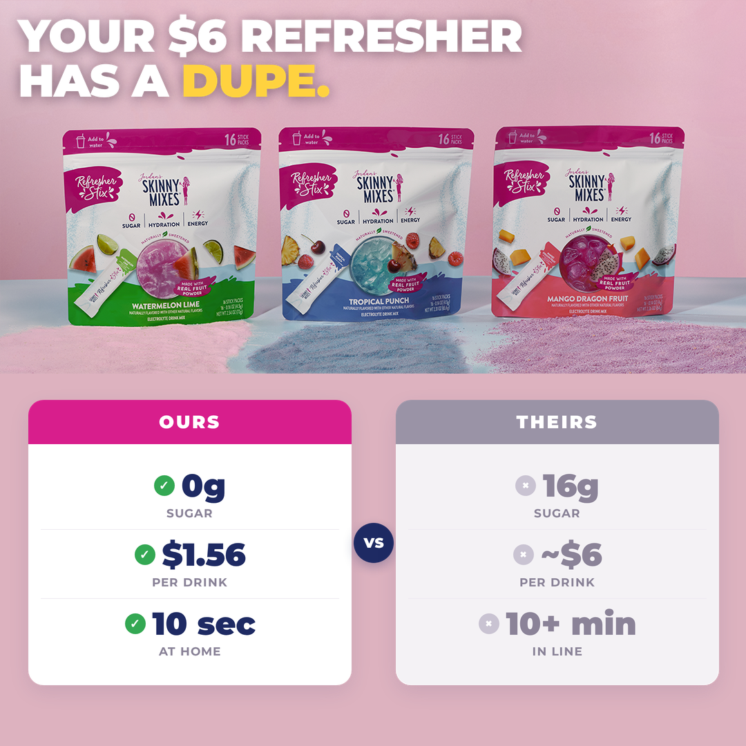 Skinny Mixes Facebook ad