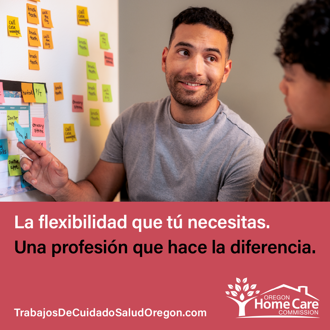 Oregon Home Care Commission Facebook ad