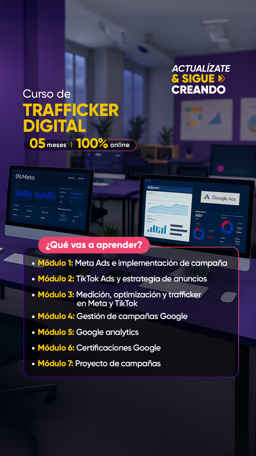 Toulouse Lautrec Educación Continua Facebook ad