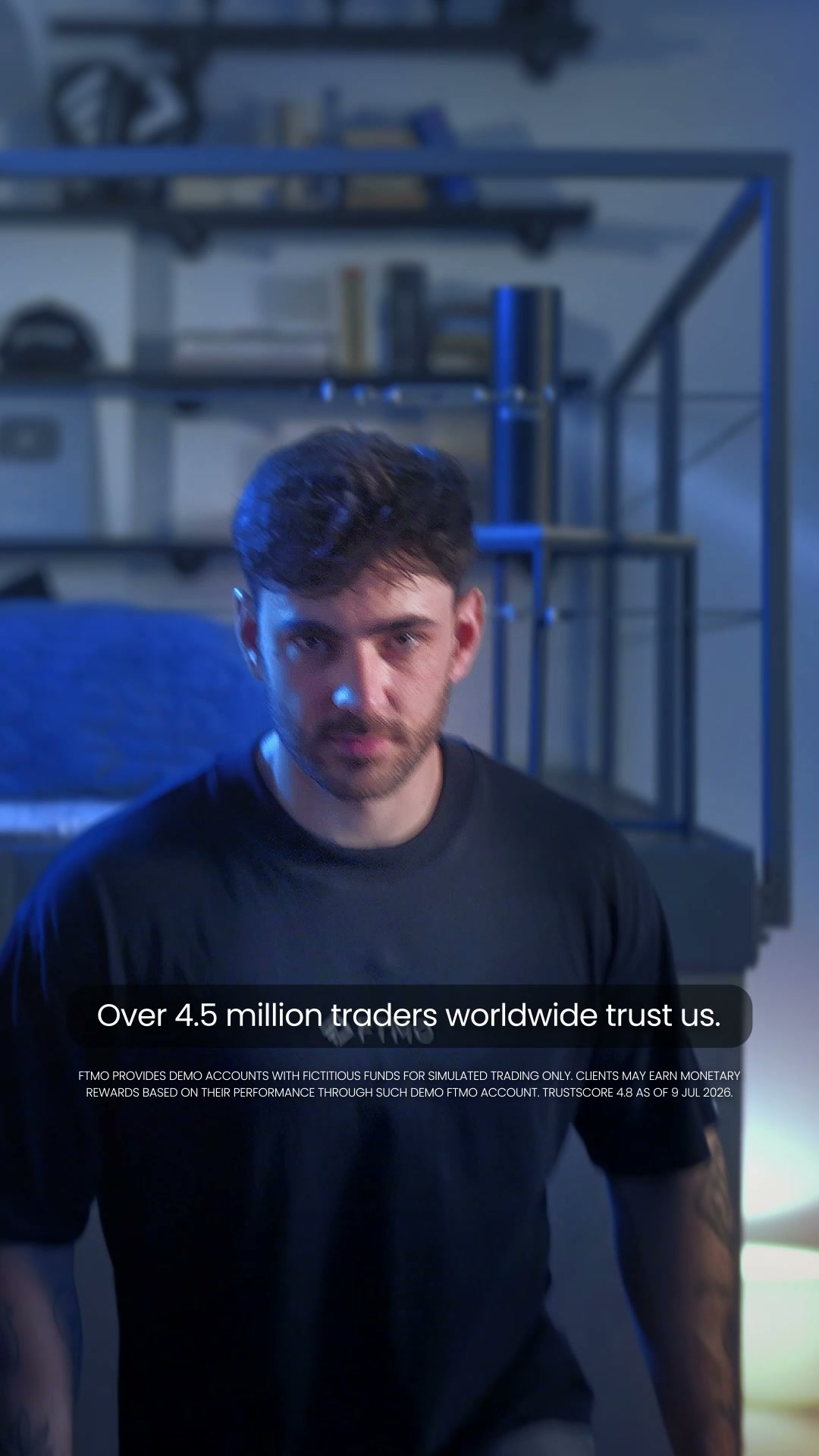 FTMO.com Facebook ad from Aug 21, 2026